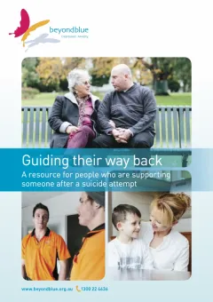 Guiding their way back: A resource for people who are supporting someone after a suicide attempt cover